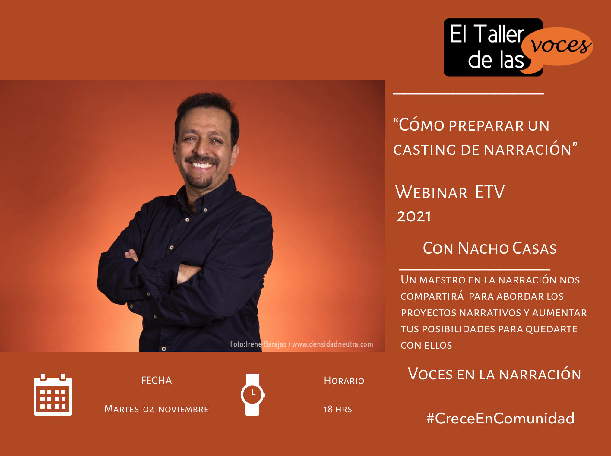 Como Preparar Un Casting De Narraci N Con Nacho Casas El Taller De