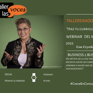 HAZ UN CURRICULUM DE ALTO IMPACTO con Crysthal García