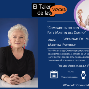 Compartiendo con Paty Martin del Campo con Martha Escobar