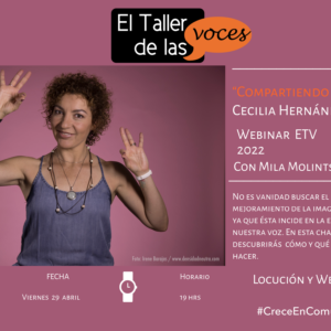 Compartiendo con Cecilia Hernández con Mila Molints