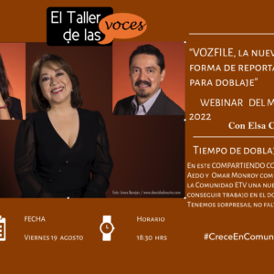 VOZFILE la nueva forma de reportase en el doblaje