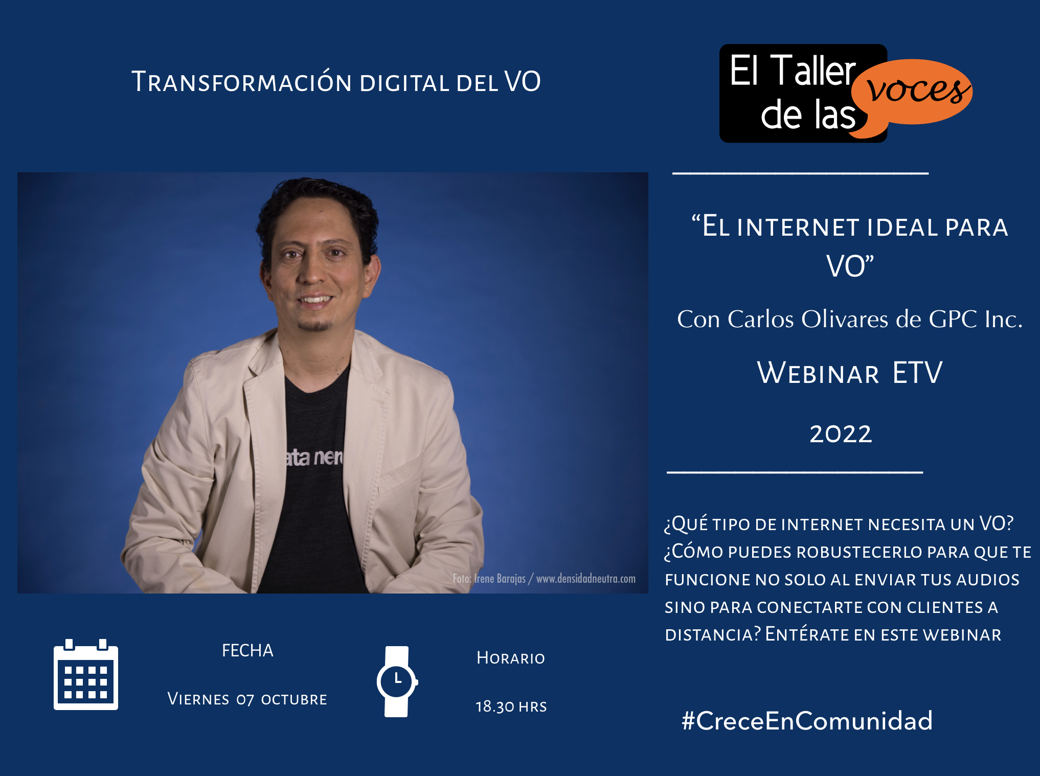 El internet ideal para un VO con Carlos Olivares de GPC Inc