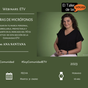 Detrás de micrófonos con Ana Santana
