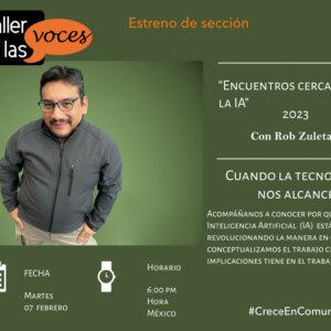 Encuentros cercanos con la IA Rob Zuleta CUANDO LA TECNOLOGÍA NOS ALCANCE