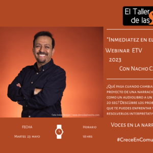 Nacho Casas la Inmediatez en el VO
